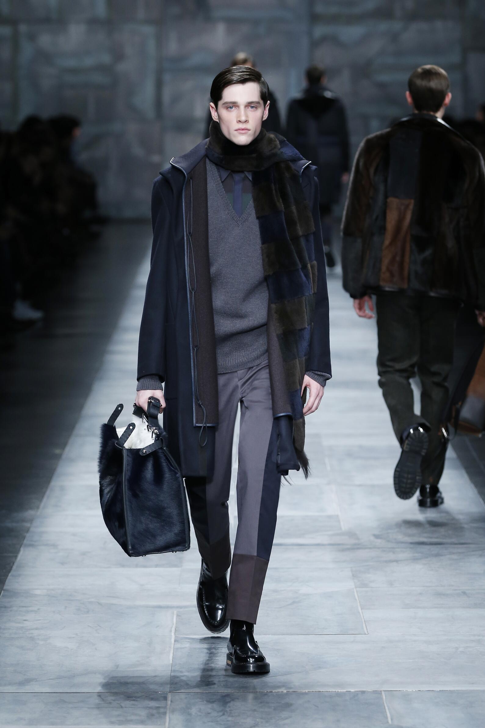 FENDI FALL WINTER 2015-16 MEN'S COLLECTION | The Skinny Beep