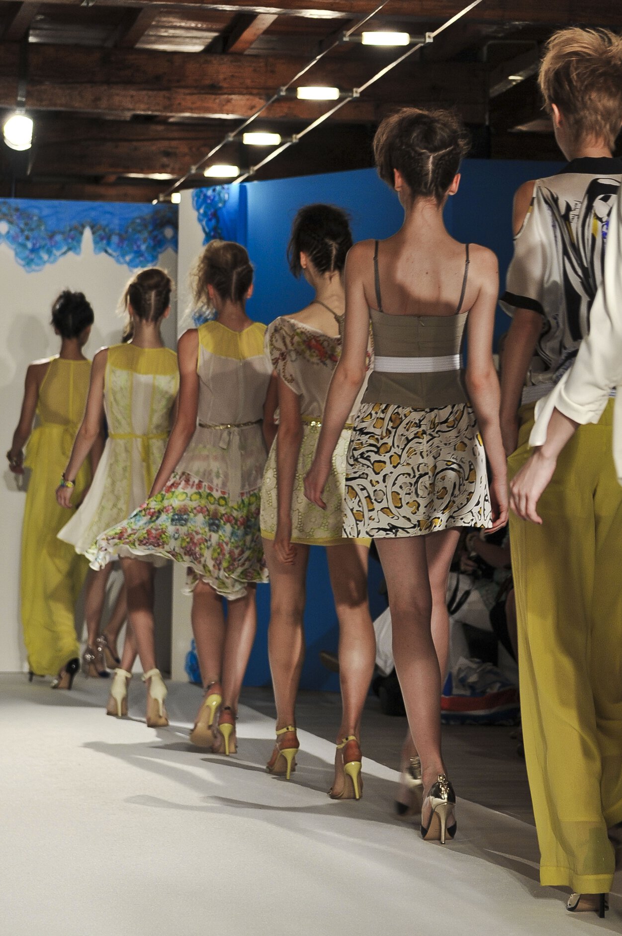 Paola Frani Spring Summer 2013 Women's Collection Milano Fashion Week Runway Finale