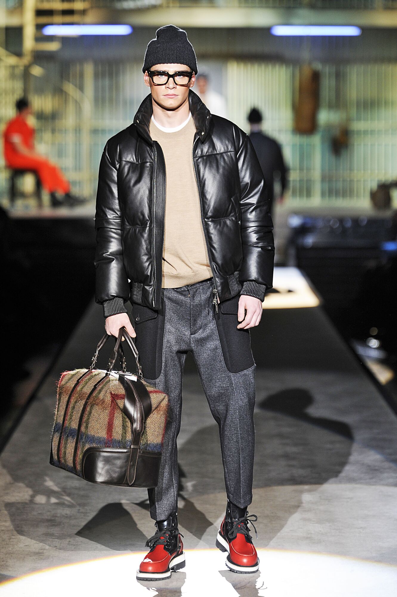 Fashion Man Model Dsquared2 Catwalk