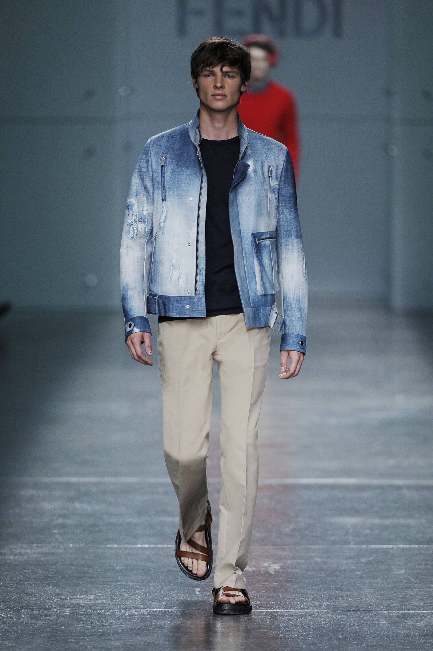 Fendi - Denim Jacket, Men, Blue