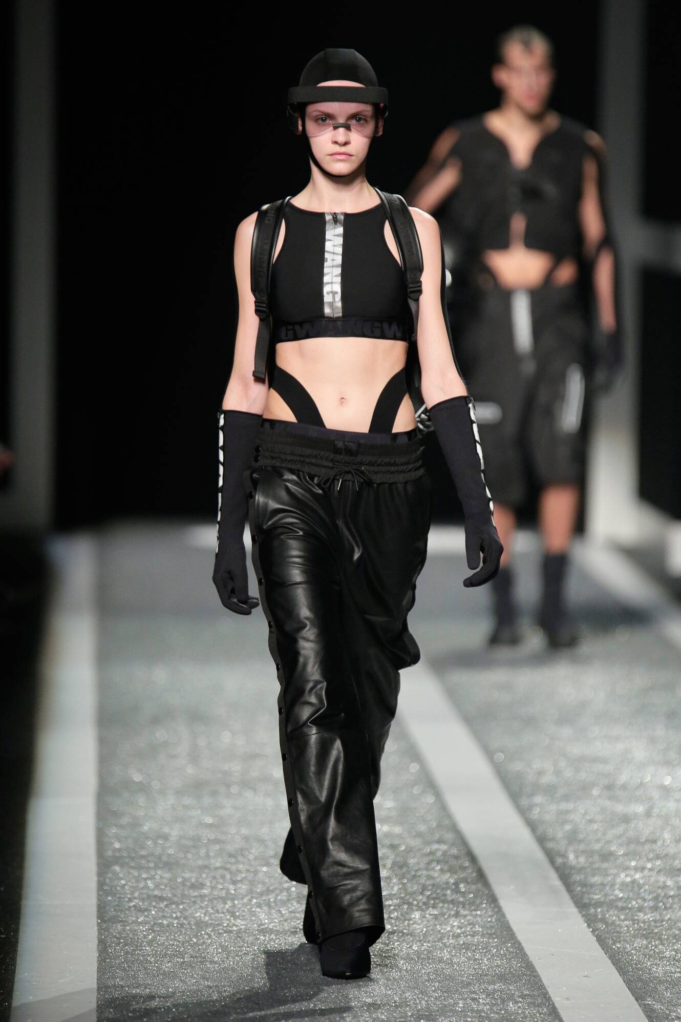 Catwalk Alexander Wang for H&M Woman Fashion Show 2015