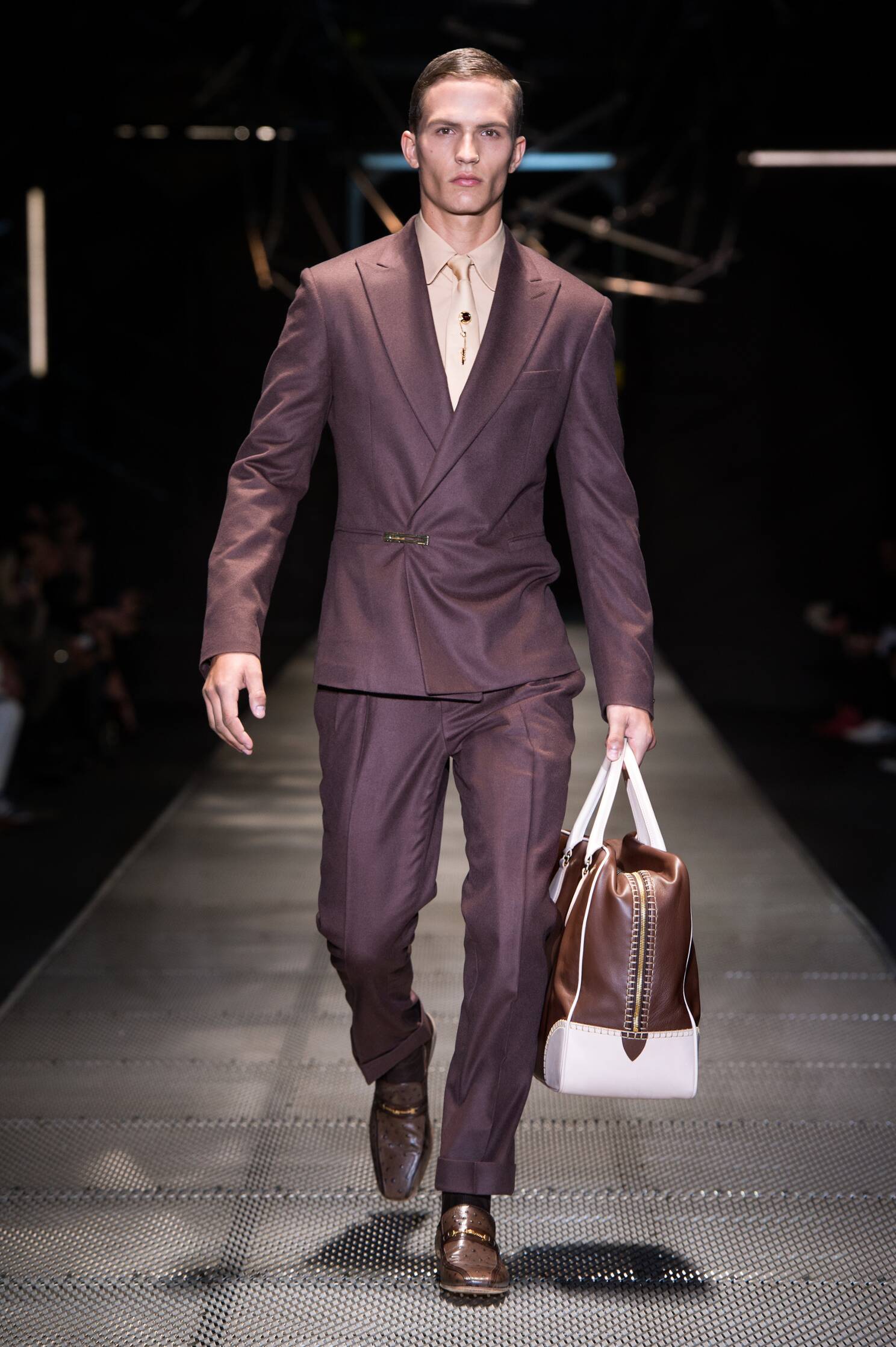 Fall Fashion Man Suit Versace