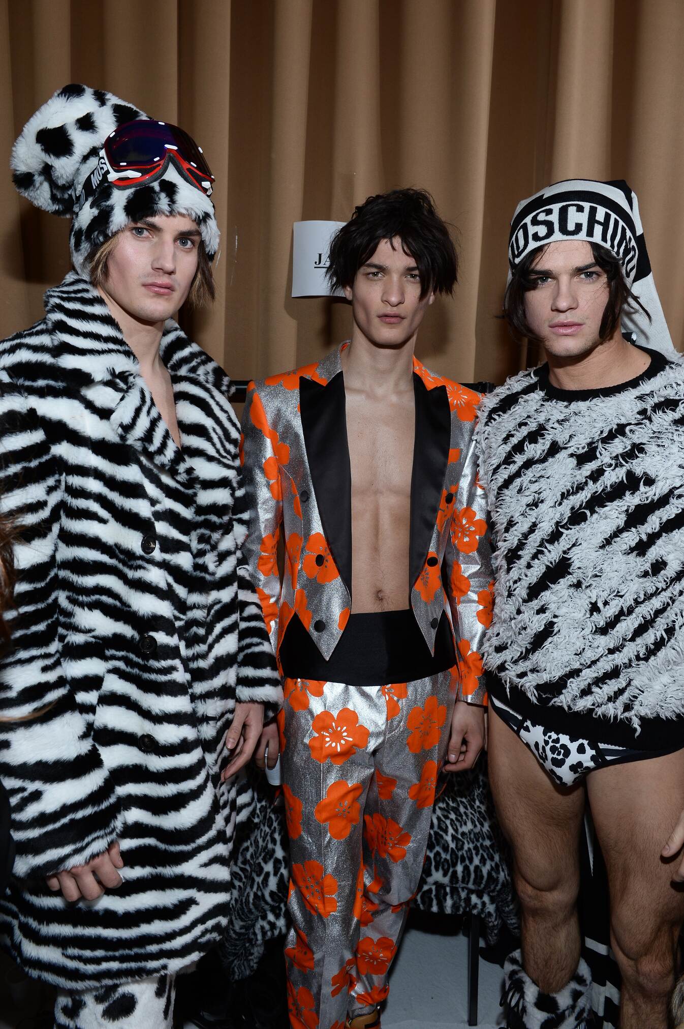 Models Trends 2015 Backstage Moschino