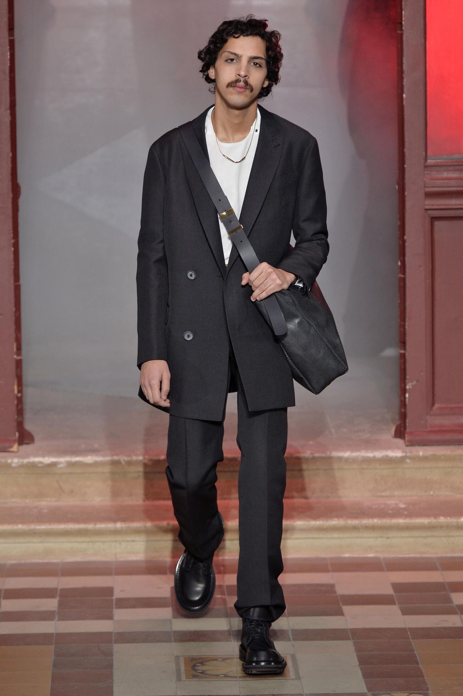 Catwalk Lanvin Fall Winter 2015 16 Men's Collection Paris Fashion Week