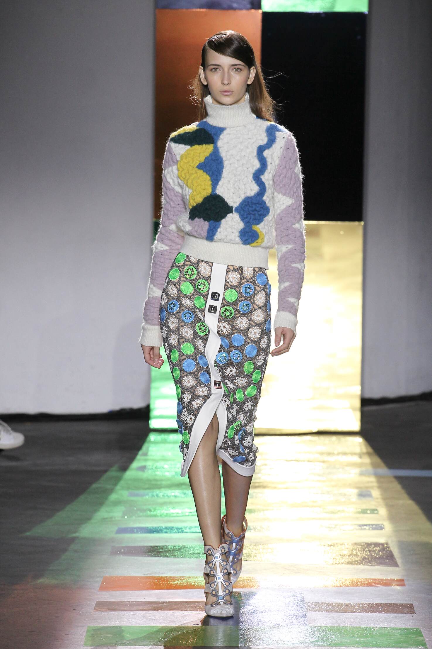 Fall Peter Pilotto Collection Fashion Women Model Fall Peter Pilotto Collection Fashion Women Model