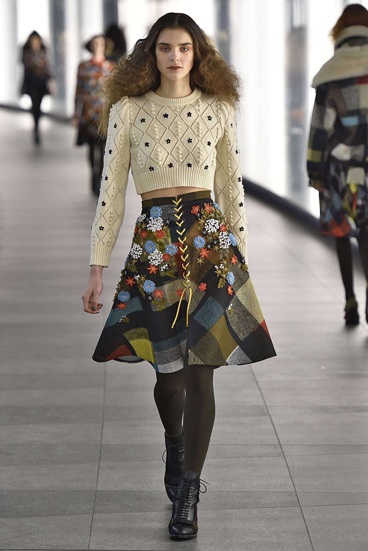 Preen by Thornton Bregazzi Fall Winter 2015 16 Women's Collection London Fashion Week Fashion Show