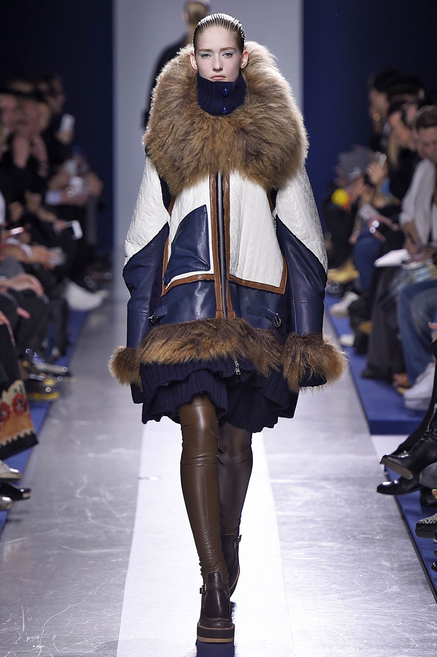 Runway Sacai Fall Winter 2015 16 Women's Collection Paris Fashion Week