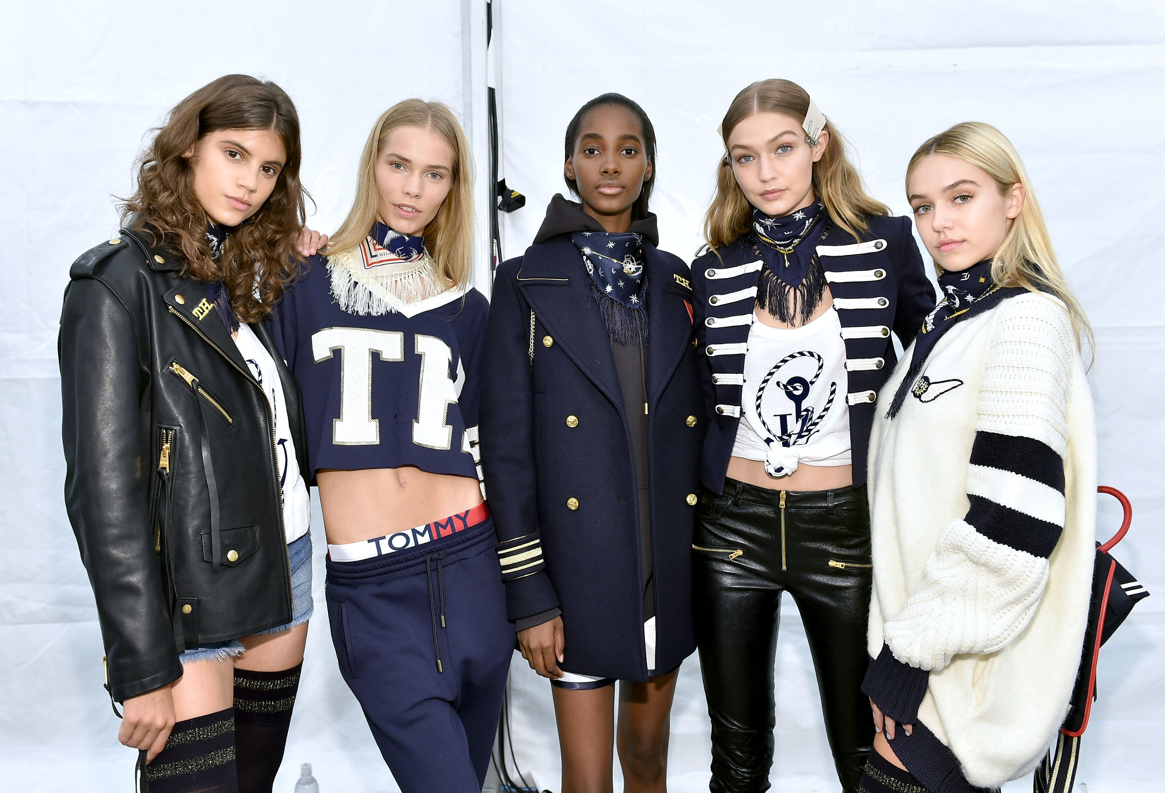 ramme ar færge BACKSTAGE TOMMY HILFIGER FW 2016-17 WOMEN'S COLLECTION | The Skinny Beep