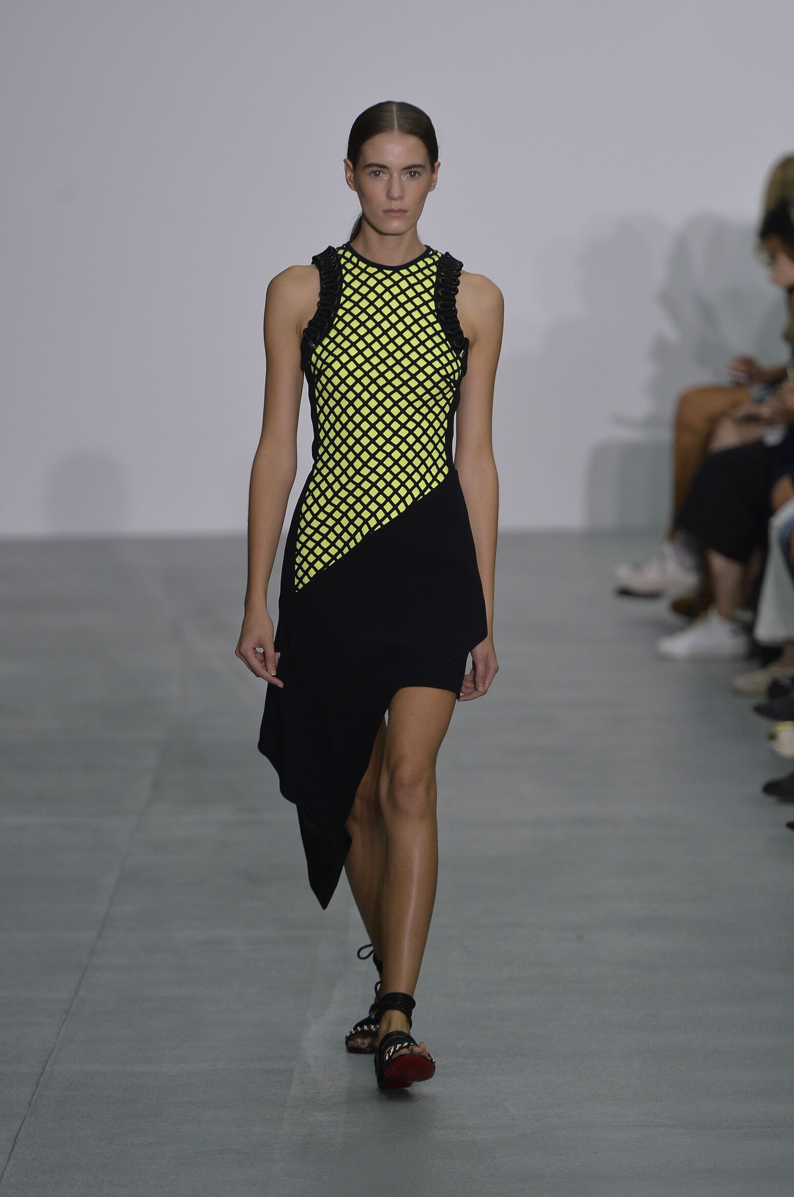 Fashion Model David Koma Catwalk Fashion Model David Koma Catwalk