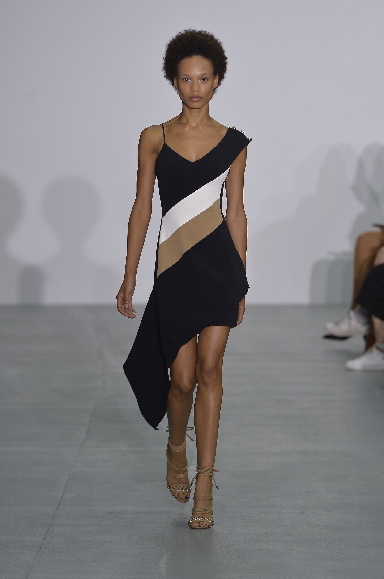 Fashion Woman Model David Koma Catwalk Fashion Woman Model David Koma Catwalk