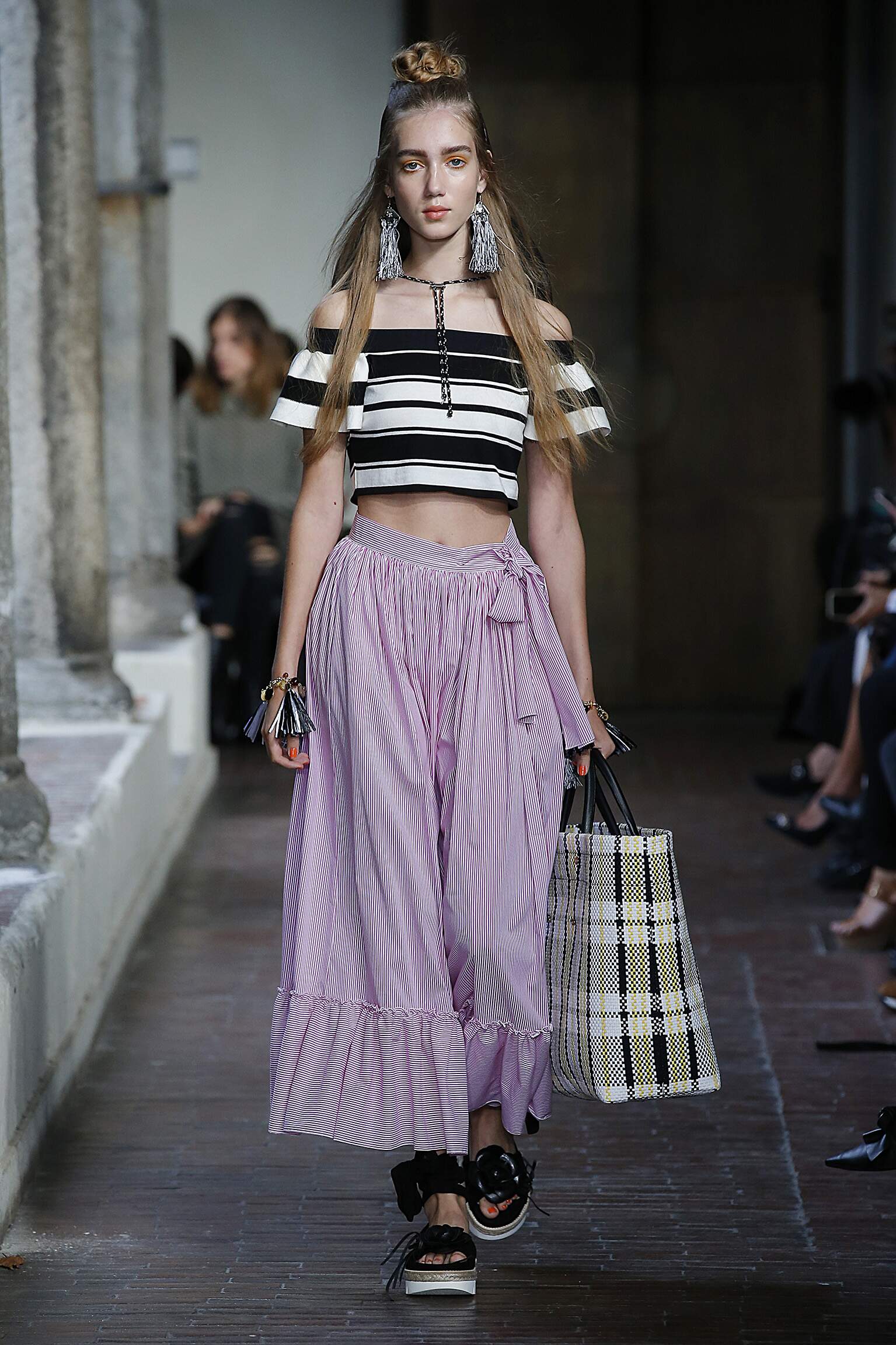 Runway Blugirl Spring Summer 2017 Women's Collection Milan Fashion Week Runway Blugirl Spring Summer 2017 Women's Collection Milan Fashion Week