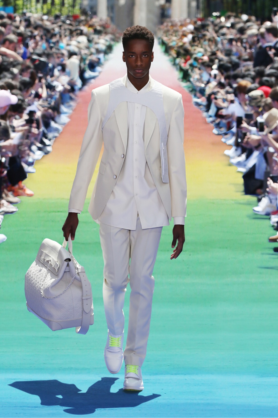 Fashion Model Louis Vuitton Catwalk