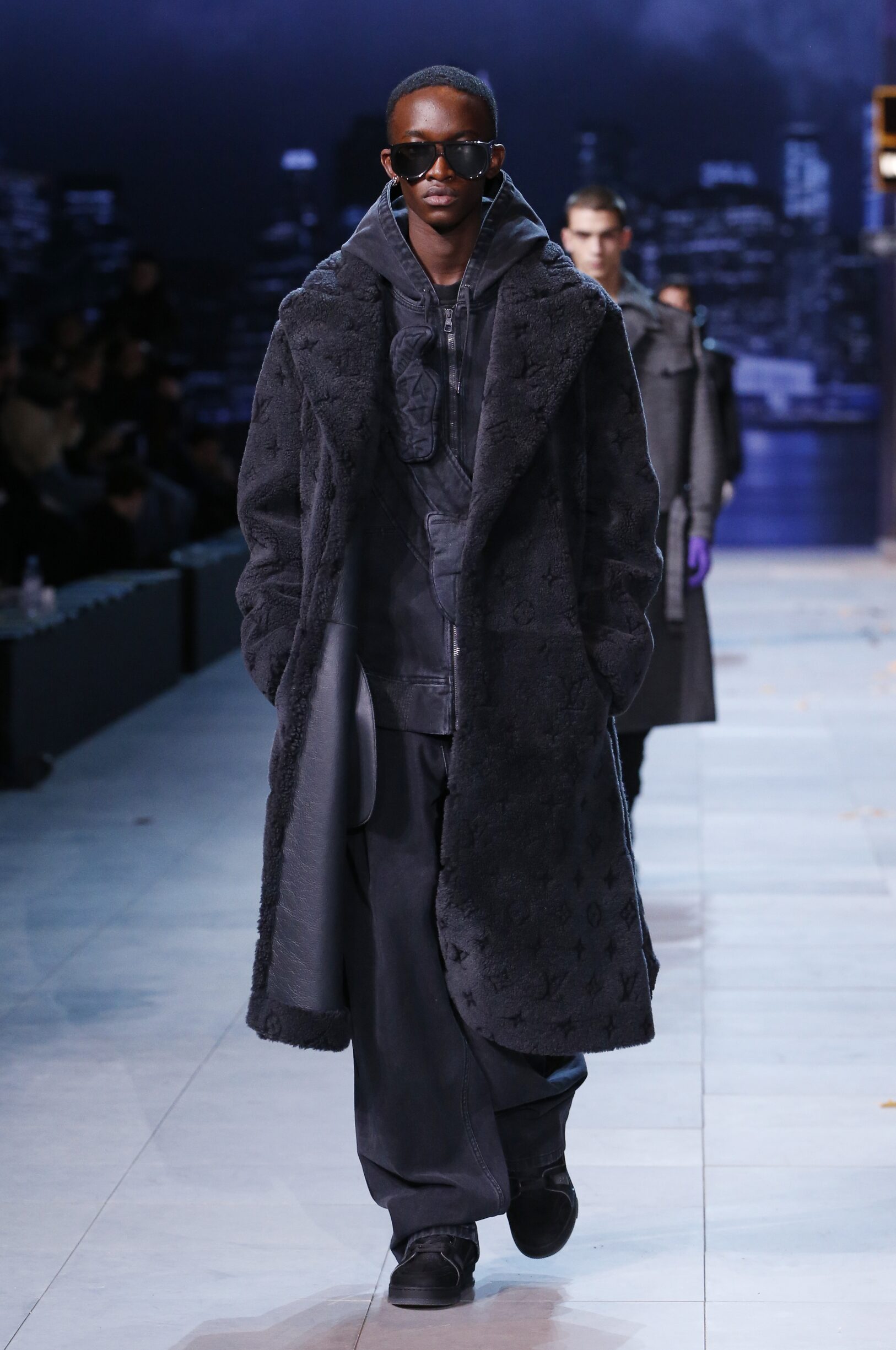 Fashion Model Louis Vuitton Catwalk