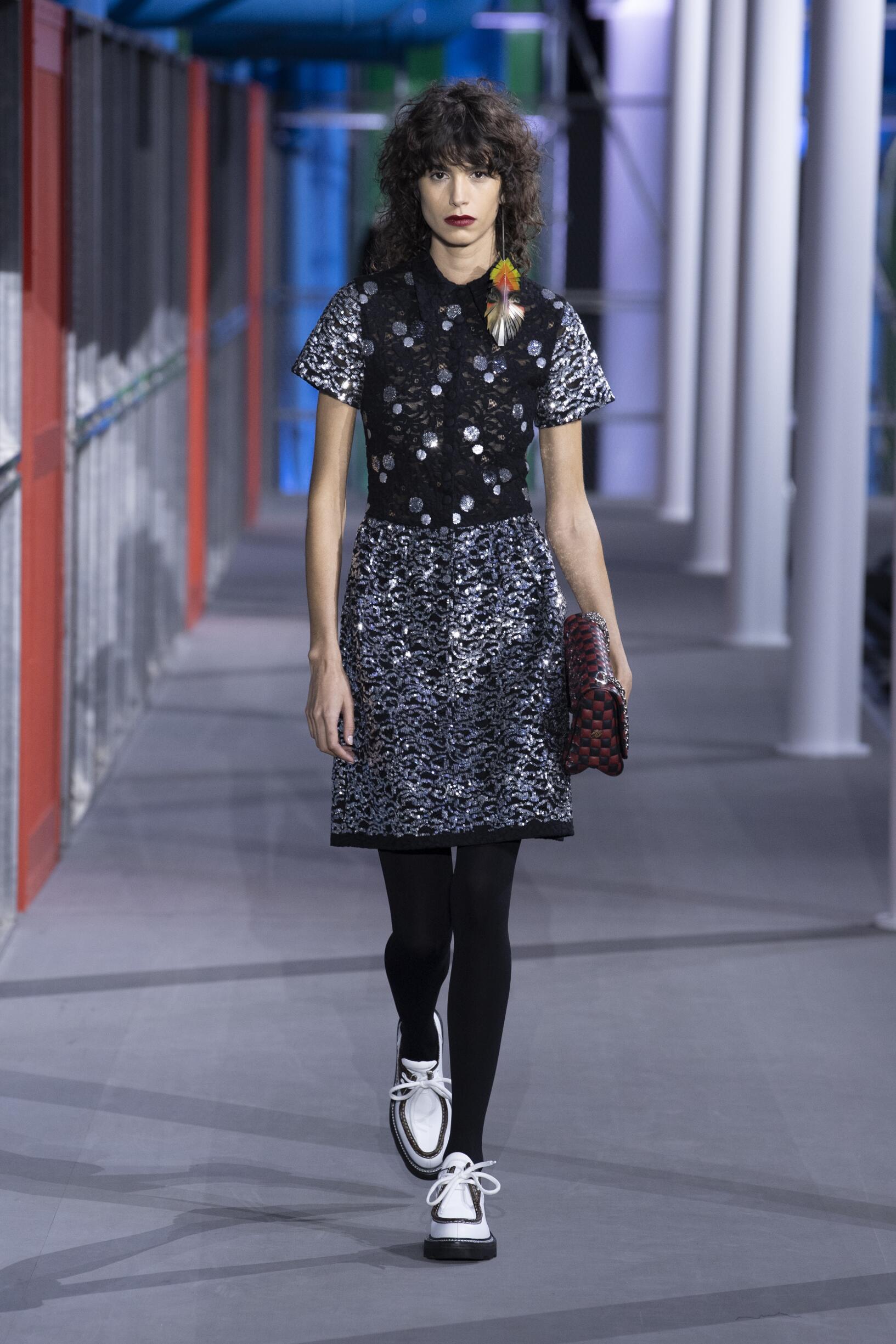 2019 Woman Louis Vuitton Trends Paris Fashion Week