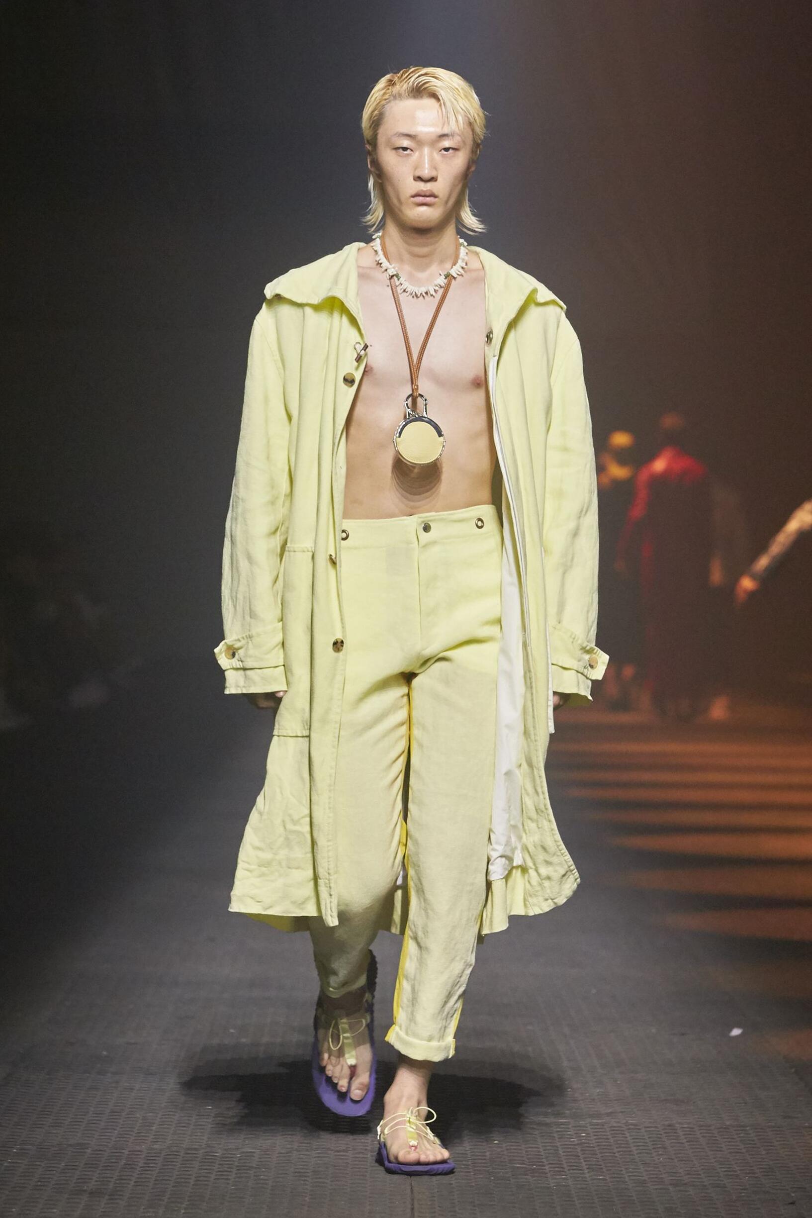 Catwalk Kenzo Man Fashion Show Summer 2020