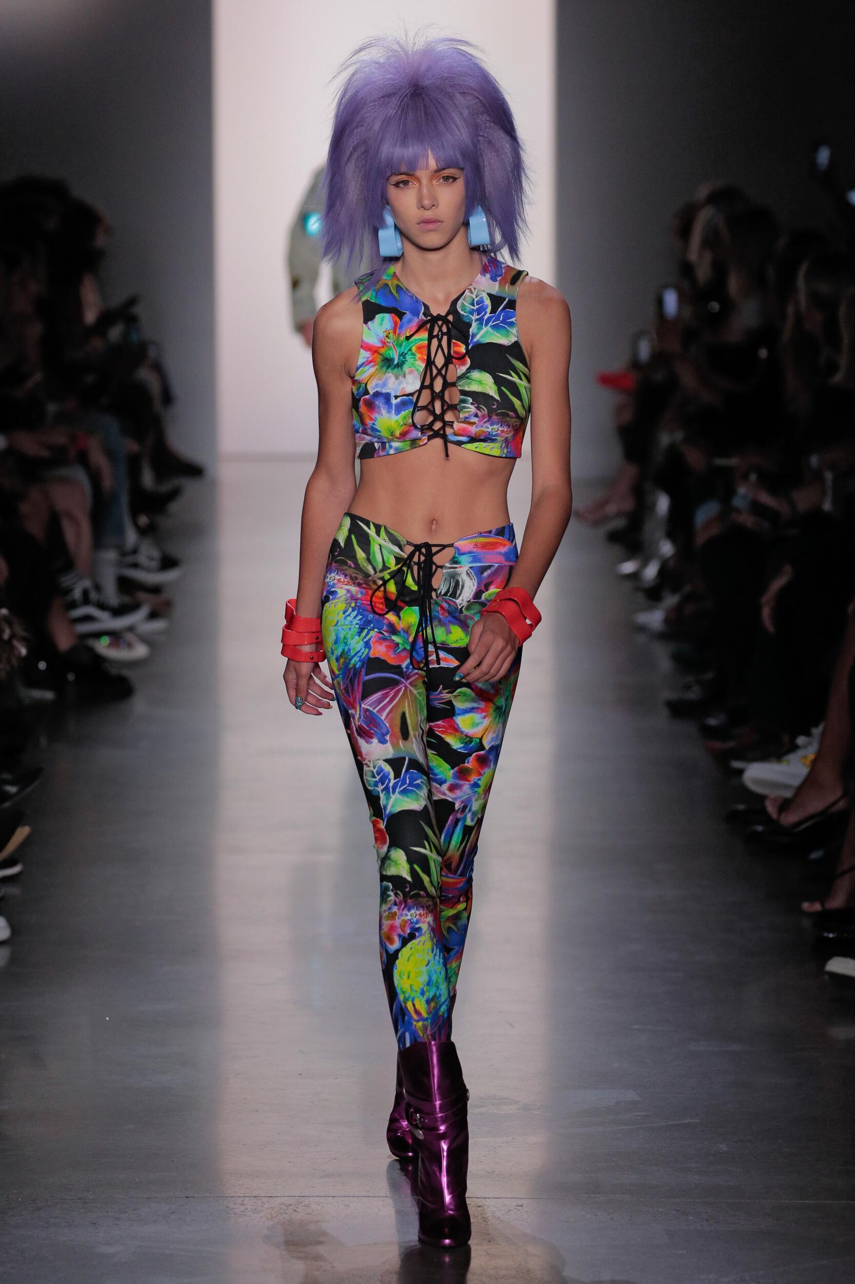 Spring Summer 2020 Woman New York Jeremy Scott Collection