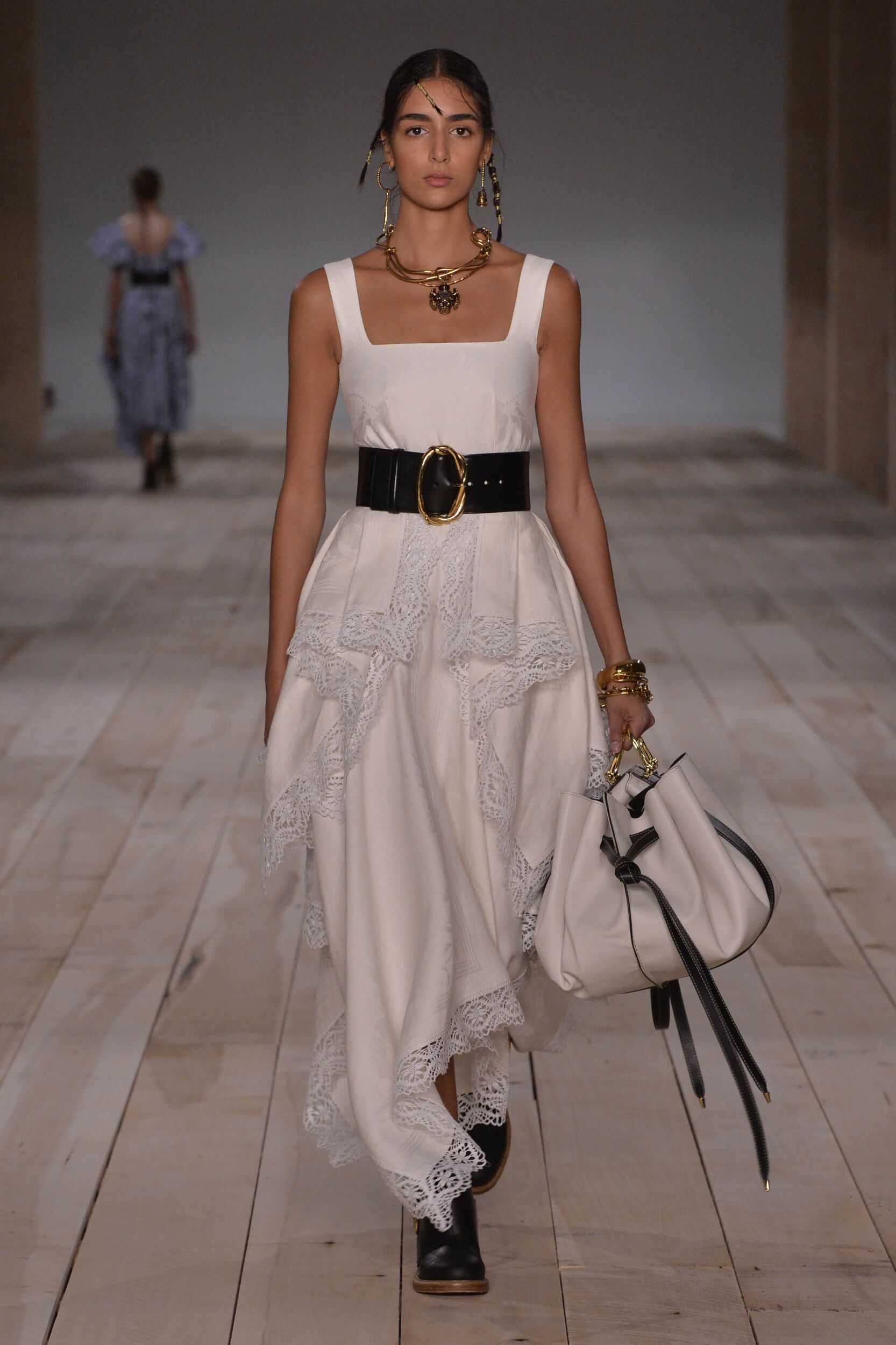 Fashion Model Alexander McQueen Catwalk Fashion Model Alexander McQueen Catwalk
