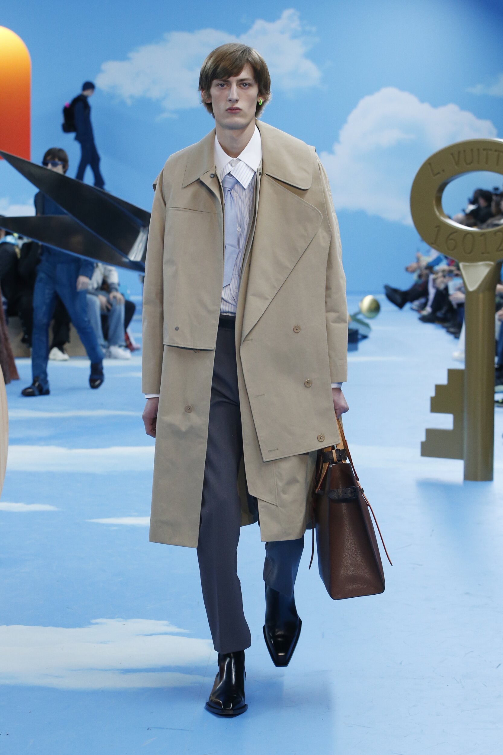 2020 Catwalk Louis Vuitton Man Fashion Show Winter