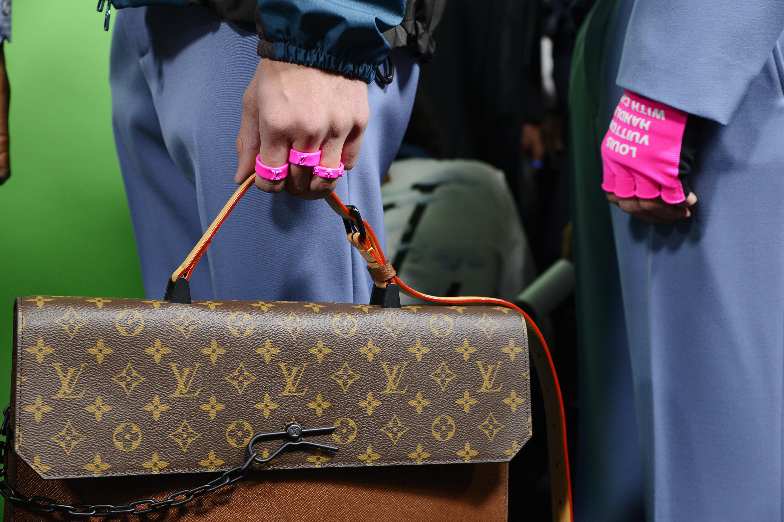 Backstage Louis Vuitton Menswear Handbag 2020