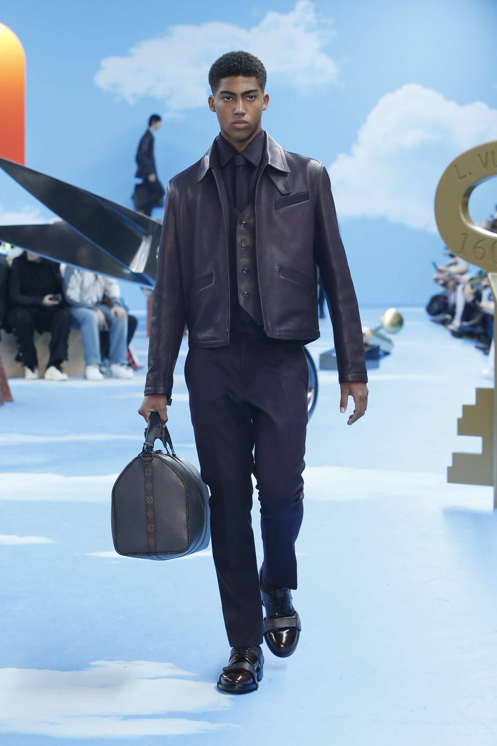 Catwalk Louis Vuitton Men Fashion Show Winter 2020
