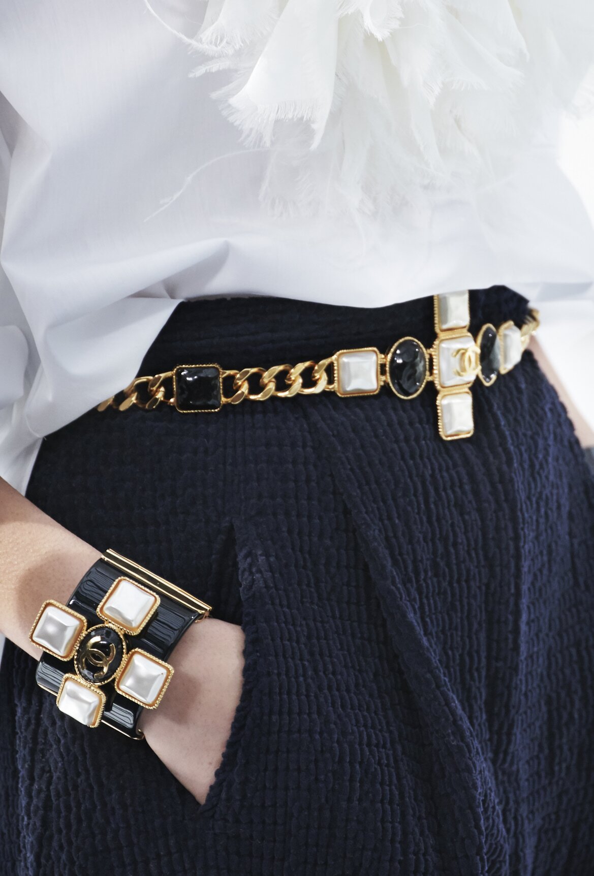 Chanel Paris Fashion Week Belt Detail