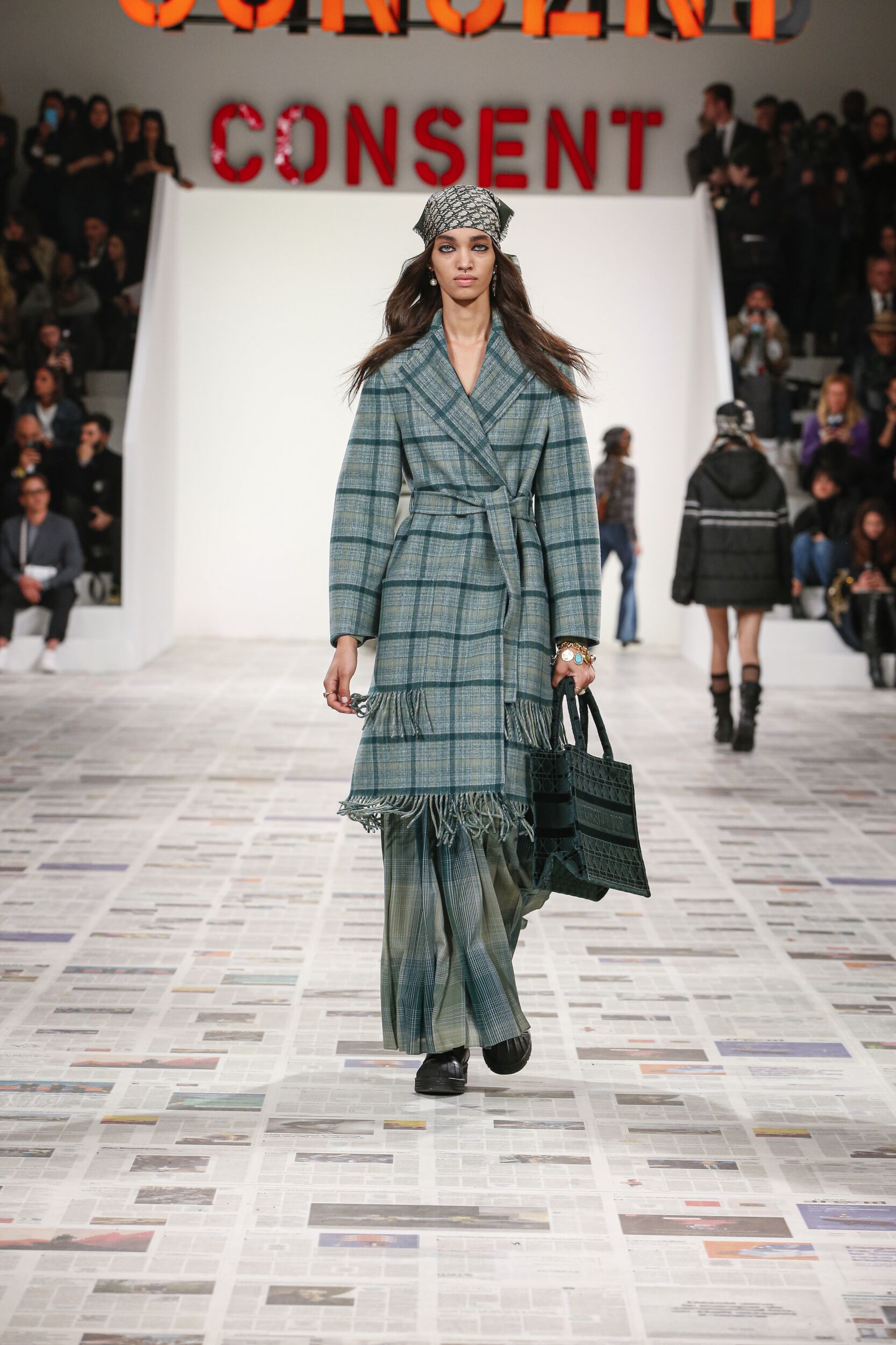 Fashion 2020 Runway Dior Winter Woman
