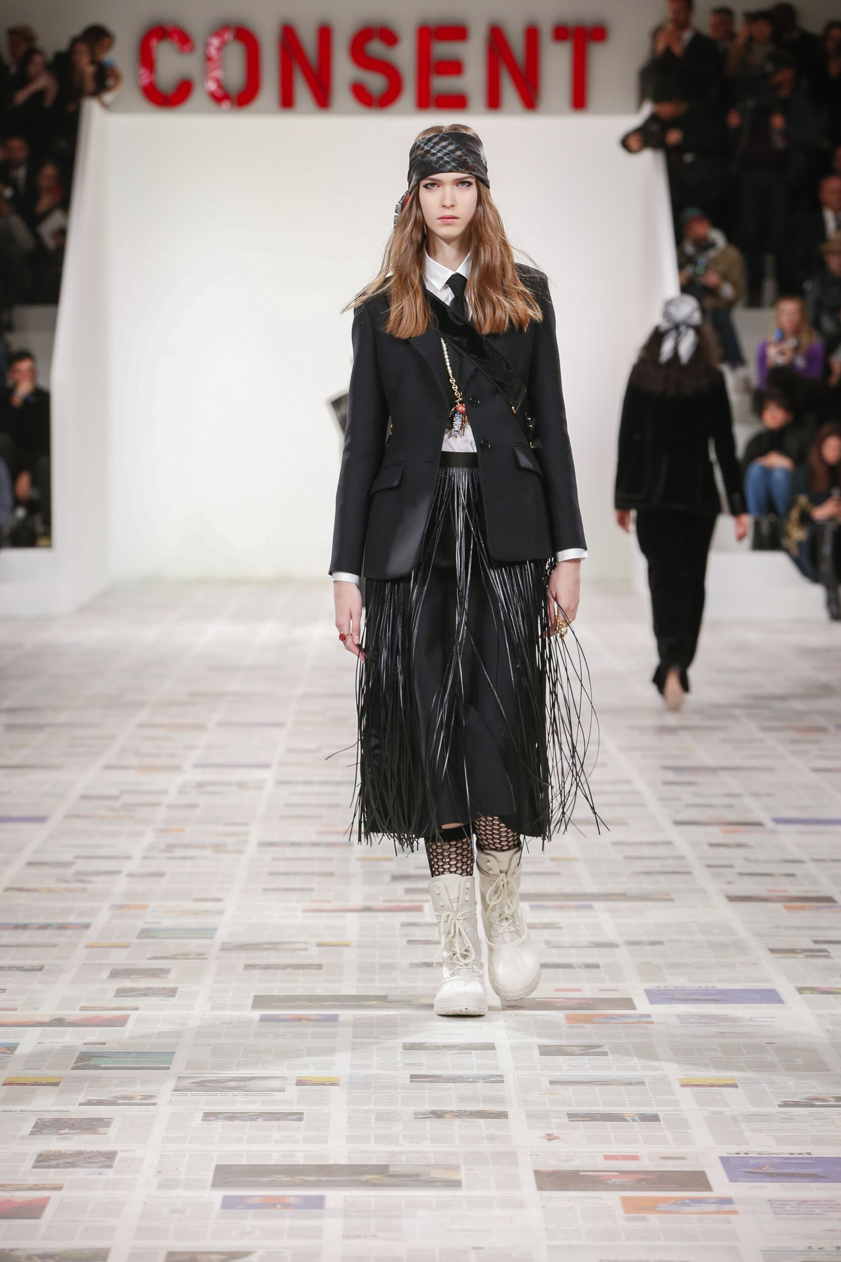 Fashion 2020 Runway Woman Dior Winter